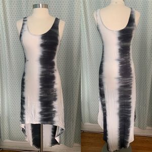 Boutique Knit Hi-low Maxi Dress